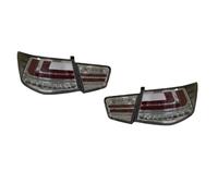 DZSQEGBX Car Tail lights Pair Led Tail Lights For Kia For Forte 2009-2012 Drl Fog Reverse Brake Turning Signal Car Rear Light Assembly(White Red)