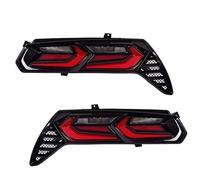 DZSQEGBX Car Tail lights Taillight Assemblies Modified For Chevy For Corvette C7 2014-2019 With Led Running Lights And Flowing Turn Signals(Full Set Red)