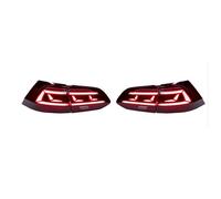 DZSQEGBX Car Tail lights Taillights For Golf Mk7 Variant For Alltrack 2013-2019 Tail Light Led Drl Running Signal Brake Reversing Parking Lighthouse Facelift(2018-2019)