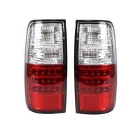 DZSQEGBX Car Taillights For Toyota For Land For Cruiser FJ80 1991-1995 1996 1997 Car Rear LED Tail Light Brake Lamp Reflector Lamp With Bulbs Tail Light(Red White Shell)