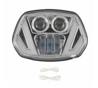 DZSQEGBX Projector Lights DRL Headlight With Hi Lo Beam And Motorcycle Led Turn Signals Light For Vespa For Sprint 150 GL For Super For GTR