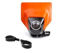 DZSQEGBX Projector Lights For FE250 FE350 FE 450 2017-2020 2021 2022 Motorcycle LED Headlight Headlamp Round DRL Light Moto Assembly(Orange)