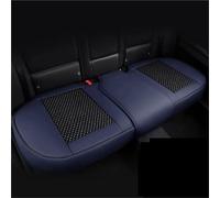 DZSQEGBX Rear Seat Protector For BMW F45 Serie 2 Active Tourer Ice Silk + Leather Universal Car Seat Cover Breathable Interior Accessories(Blue,Rear)