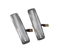 DZSQEGBX Turn Signal Light For Land For Rover For Discovery 3 4 For Freelander 2 LED Dynamic Side Repeater Indicator Turn Signal Lamp(Crystal)