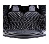 DZSQGHGHJJ Car Boot Cover For Tesla For Model X 2015-2020 Car Trunk Mats Car Trunk Mat Cargo Liner Rug Carpet Car Trunk Mats(Black black wire,7 seats)