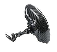 DZSQGHGHJJ Splash Guard Bracket For N1S For M3 For CNC Universal Motorcycle Rear Wheel Cover Rotated Rear Mudguard Splash Mud Guard For Eletric Bike Cycle Motorcycle Mudguard(Black)