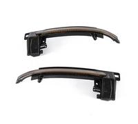 DZSQMLJG Car Mirror Turn Signal For A3 8P A4S4 B8 A5 S5 A6 S6 A8 S8 Q3S Q3 08-10 Dynamic Blinker Mirror Light Side LED Turn Signal Lamp Black Accessories Reverse Indicator