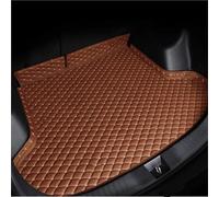 DZSQOMHGD Car Boot Liners For Mercedes For Benz GLE Class W166 GLE 350 450 580 2015-2019 Car Trunk Mat Custom Waterproof Cargo Liner Boot Carpets Car Boot Cover Mats(Brown)