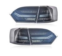 DZSQOMHGD Car Rear Light Assemblies 2PCS Car LED Tail Light Taillight For VW For Jetta 2012 2013 2014 MK6 Rear Fog Lamp Brake Reverse Dynamic Turn Signal Rear Tail Light Lamp Lens(OneColor)