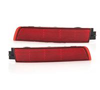 DZSQOMHGD Car Rear Light Assemblies 2Pcs LED Rear Bumper Reflector Tail Brake Light Fog Backup Lamp For Nissan For Juke Z51 For Murano For Infiniti FX35 FX50 Rear Tail Light Lamp Lens