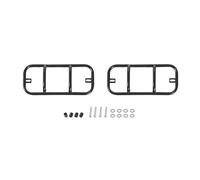 DZSQOMHGD Tail Light Guard Car Rear Fog Light Tail Lamp Decoration Cover Headlight Trim Frame For Suzuki For Jimny 2007-2017 Exterior Accessories Rear Tail Light Cover Protector(Fog light cover)