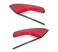 DZSQOMHGD Tail Light Guard For Maserati For Levante Rear Bumper Brake Shell Tail Lamp Cover Turn Signal Stop Light Mask Auto Replacement Parts Rear Tail Light Cover Protector(Outside A Pair)