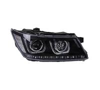 DZSQTGJKIO 1 Set Car Head Lamp For Dodge For Journey For JCUV 2009-2016 Headlights DRL LED Bi Xenon Bulb Fog Lights Front Auto Light Shell(No Bulb)