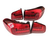 DZSQTGJKIO 1 Set Left And Right Car Rear Bumper For VW For Tiguan 2013 2014 2015 2016 LED Tail Lamp Brake Signal Light Taillamp Warning