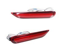 DZSQTGJKIO 2pc 12V LED Rear Bumper Reflector Lights For Nissan For Qashqai For X-trial For Venucia M50v For Teana 2014-2020 Taillamp Warning(Red)