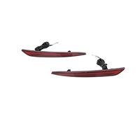 DZSQTGJKIO 2PCS For Mondeo For Fusion 2013 2014 2015 2016 2017 2018 Bumper Reflector Light Rear Fog Lamp Brake Light Turn Signal Taillamp Warning