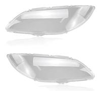 DZSQTGJKIO 2pcs Left & Right Car Front Head Light Lamp Cover For Mazda 3 2006-2012 Waterproof Auto Shell Clear Lens Front Auto Light Shell