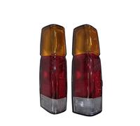 DZSQTGJKIO 2PCS Red/Crystal Car Taillight Brake Light For Nissan For Pickup D21 A Pair 1995 To 1997 Taillamp Warning(2PCS Red)