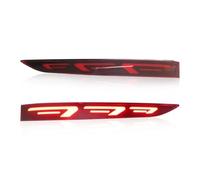 DZSQTGJKIO Brake Light For Hyundai For Solaris For Accent 2017 2018 2019 2PCS Flasing LED Rear Bumper Reflector Light Brake Tail Light High Level Stop Lamp(3 Functions)