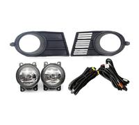 DZSQTGJKIO Car Front Bumper Fog Light Wires Harness For Suzuki For Swift 2005-2010 Halogen Foglight Foglamp Cover Frame Work Driving Lights(One set)
