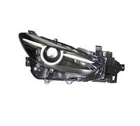 DZSQTGJKIO Car Headlights Led Drl Turn Signal For Mazda 3 For Axela 2017-2019 Headlight Angel Eyes Lens Front Auto Light Shell(No bulbs inside)