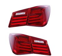 DZSQTGJKIO Car Tail Lights Led Tail Lamp For Chevy For Cruze Sedan 2009-2015 Auto Drl Signal Brake Reverse Lights Taillamp Warning(Red)