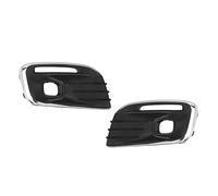 DZSQTGJKIO For Citroen For Elysee For C-Elysee 2017 2018 2019 Car Front Bumper Fog Light Cover Trims Grille Lamp Frame Work Driving Lights(Pair)
