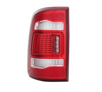 DZSQTGJKIO For Dodge For Ram 1500 2500 3500 2009-2018 Car LED Tail Brake Light Auto Rear Driving Reverse Turn Signal Reflector Fog Lamp Taillamp Warning(Red,Left)