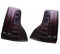 DZSQTGJKIO For Lexus GX460 LED Tail Lights With Start Up Animation DRL Brake Turn Signal Rear Lamps Assembly Taillamp Warning(Clear)