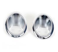 DZSQTGJKIO For Nissan For X-Trail For Xtrail T31 2011 2012 Left And Right Car Chrome Front Fog Light Lamp Cover Trim Frame Work Driving Lights