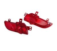 DZSQTGJKIO For Peugeot 206 207 2009 2010 2011 2012 2013 2014 6351ha 6350ha Rear Bumper Light Reverse Tail Fog Lamp Reflector With Bulb Taillamp Warning(1pair)