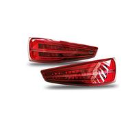 DZSQTGJKIO For Q3 2016 2017 2018 2019 Tail Lamp Rear Trunk Lamp Cover Signal Brake Reverse Dynamic Steering Taillight Car Styling Taillamp Warning(NO Flowing,PAIR)