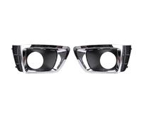 DZSQTGJKIO Headlight For Subaru For Forester 2014 2015 2016 Fog Lamp Cover Grill Bezel Switch Foglights Assembly With Bulb Work Driving Lights(Chrome Pair)