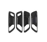 DZSQTGJKIO Interior Trim Accessory ABS Car Door Inner Handle Frame Panel Trim Protection Cover for Maverick 2022 2023 2024 Car Interior Accessories(Carbon Fiber Texture)