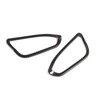 DZSQTGJKIO Interior Trim Accessory Abs Silver Car Inner Door Handle Frame Cover Trim Stickers for BMW 1 2 Series F20 F21 F22 F23 2012-2019 Car Accessories(Carbon Fiber Look)
