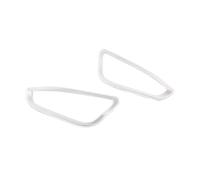 DZSQTGJKIO Interior Trim Accessory Abs Silver Car Inner Door Handle Frame Cover Trim Stickers for BMW 1 2 Series F20 F21 F22 F23 2012-2019 Car Accessories(Silver)