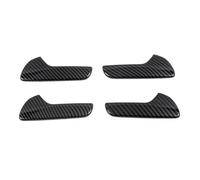 DZSQTGJKIO Interior Trim Accessory Carbon Fiber Color Inner Door Handle Cover Trim for Dodge for Durango 2011-2022 Car Interior Accessories 4pcs/Set