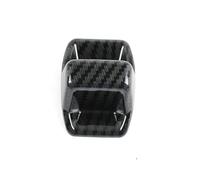 DZSQTGJKIO Interior Trim Accessory for A3 8Y 2021 Carbon Fiber Color Car Central Console Gearshift Handle Cover Decoration Gear Shift Knob Head Decal Styling(Black)