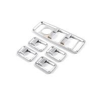DZSQTGJKIO Interior Trim Accessory For Mercedes For Benz A C E GLK GLE ML Class W176 W204 W212 C117 Car Door Armrest Window Lifting Buttons Frame Trim 5PCS