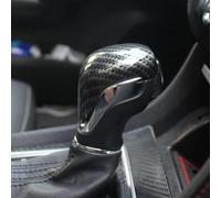 DZSQTGJKIO Interior Trim Accessory for MG ZS 2017 2018 2019 2020 EV MG6 Carbon Fiber ABS Car Gear Shift Knob Head Cover Trim Car Interior Accessories(Carbon Fiber Look)