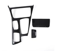 DZSQTGJKIO Interior Trim Accessory RHD Car Interior Center Console Gear Shift Panel Cover Trim for BMW 5 Series F10 2011-2016 Interior Auto Accessories(Black)