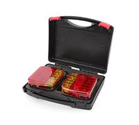 DZSQTGJKIO LED Rear Taillight Signal Truck Tail Light Trailer Magnetic Wireless Warning Brake Light Lamp For Caravan RV Camper Lorry Truck Taillamp Warning