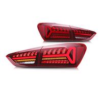 DZSQTGJKIO LED Tail Lights For Chevy For Malibu XL 2016-2021 Sequential Indicator Rear Lamp Assembly Taillamp Warning(Red)
