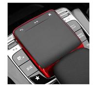 DZSQTUND Car Interior Car Center Control Mouse Screen Protector Cover For Mercedes For Benz A B For CLA GLE GLS GLB Class W177 W247 C118 W167(Red)