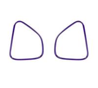 DZSQTUND Car Interior Car Front Door Stereo Speaker Audio Sound Decoration Cover Accessories For Chrysler 300C 2011 Up(Purple)