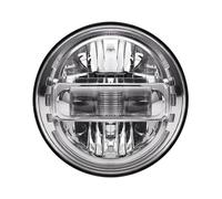 DZSQTUND Headlight Cover Replacement For Lada Niva 4x4 7 Inch Led Headlight H4 DRL Round 7''(1pcs Silver)