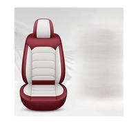 DZSQWETYU 1 Set 5 Seats Universal Style Car Seat Cover Protector For Chrysler 300C PT For Cruiser For Grand For Voyager Accessories Interior Seat Cushions(White red Standard)