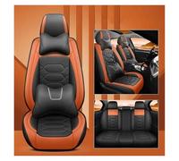 DZSQWETYU 1 Set 5D Car Seat Covers For Buick For Enclave For Cascada For Encore For Lacrosse For Excelle For Regal For TourX For GL8 Interior Accessories Seat Cushions(Black orange LUXUry)