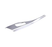 DZSQWETYU Car Interior Carbon Fiber Multimedia Button Panel Cover Sticker For BMW 1 Series F20 F21 116I 118I 12-18 2 Series F22 F23 Car Accessories Automotive Interior(Silver)