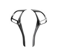 DZSQWETYU Car interior Inner Steering Wheel Strip Sticker Trim For Nissan For Altima 2013-2018 Carbon Fiber Style Car Styling Accessories Trim Strip Line(Gray 4Pcs LHD)